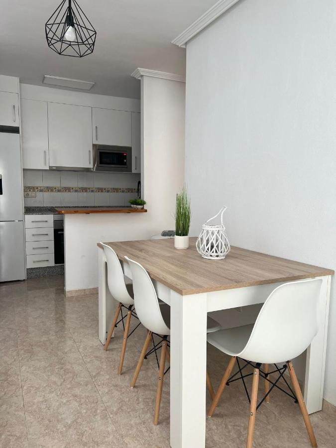Ferienwohnung Atico Duplex Con Vista Mar Y Terraza Privada A 200M De La Playa Hasta 6 Personas Garrucha Exterior foto