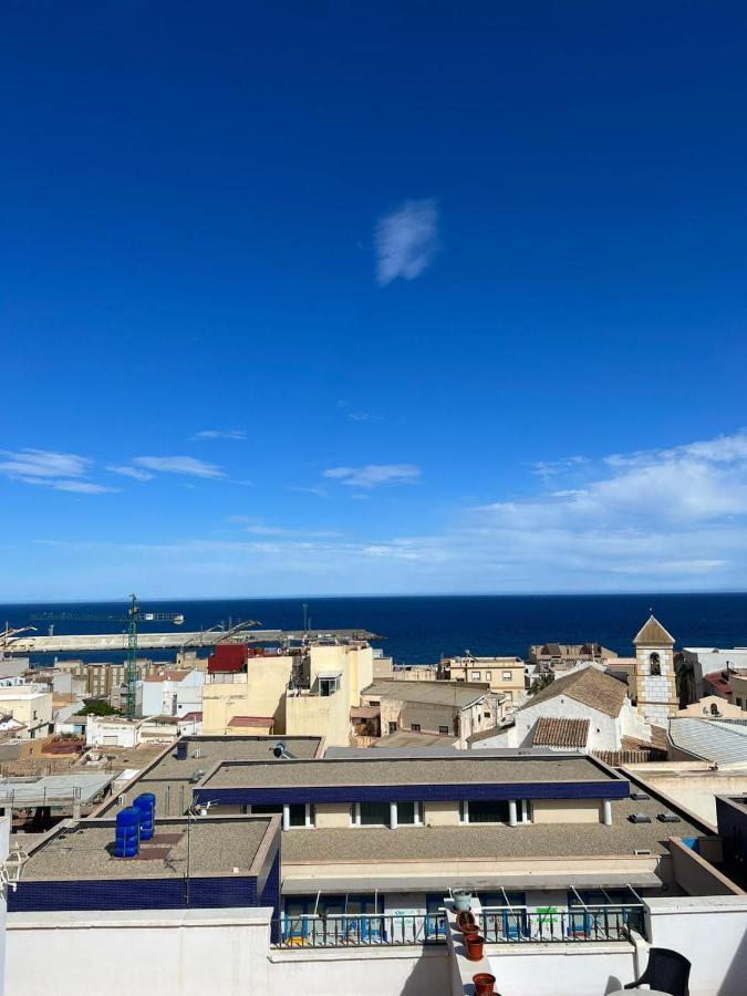 Ferienwohnung Atico Duplex Con Vista Mar Y Terraza Privada A 200M De La Playa Hasta 6 Personas Garrucha Exterior foto